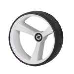MGI ZIP X1 STANDARD REAR WHEEL, WHITE LEFT
