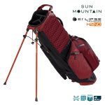Sun Mountain H2NO E-3.5 kantobagi 4-way - BLACK-GARNET-INFERNO - Image 3