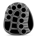 Bigmax Dri Lite Silencio 3 kärrybagi - black-grey - Image 2