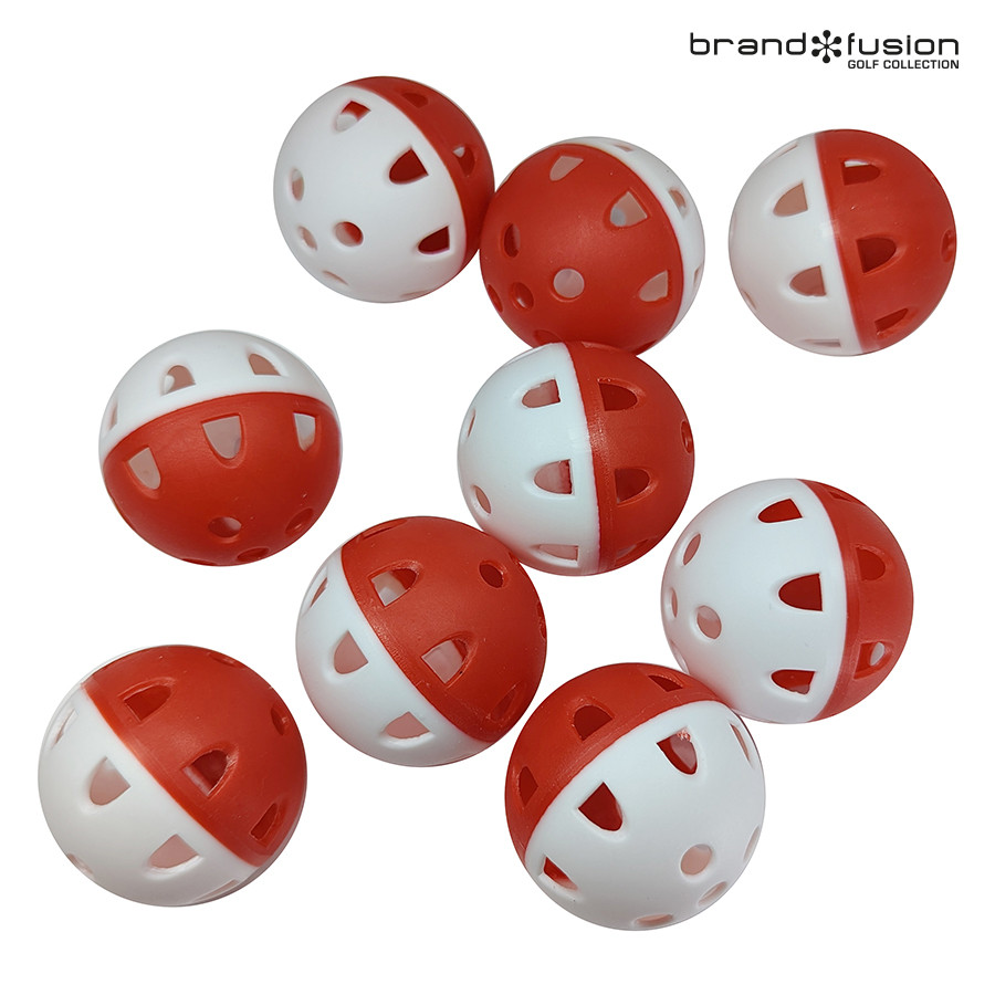 Reikapallot-valko-punainen_9kpl-PB2WSWR9 Reikäpallo 9kpl - valko-punainen - Image 1